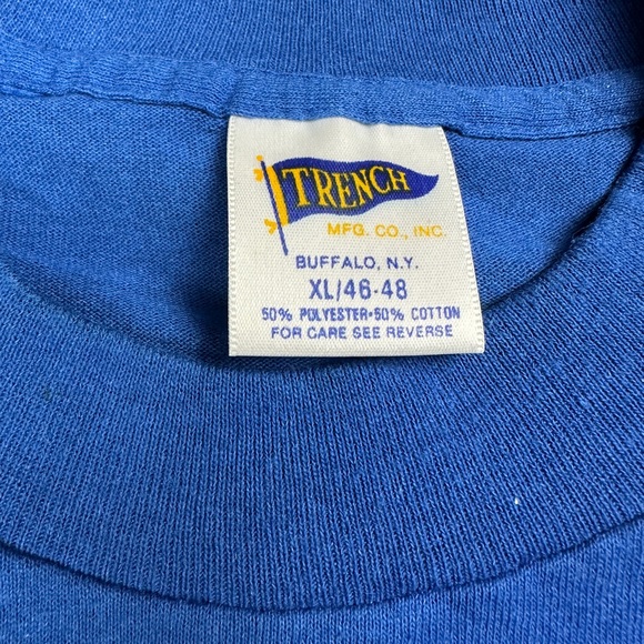 Vintage Trench Los Angeles Rams single stitched tee - Picture 3 of 5